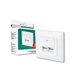 DATACOM Datová zásuvka STP CAT5E 2xRJ45 pod omítku 45st
