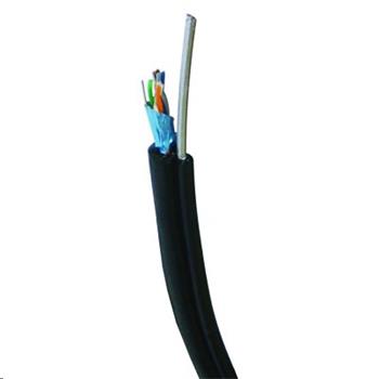 DATACOM FTP drát CAT5E PE, samonosný. venkovní, černý