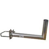 Držák antény 35cm s vinklem, (na stožár 60-110mm), trubka 42/2mm, Žár