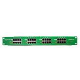 Gigabitový stíněný 16-portový PoE panel, 802.3af/at
