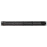 Gigabitový stíněný 24-portový pasivní PoE panel