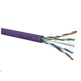 Instalační kabel Solarix CAT6 UTP LSOH, fialová