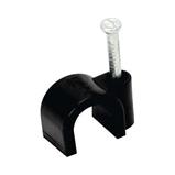 Kabelová příchytka průměr 3-4mm, černá