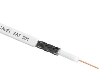 Koaxiální kabel 75 ohm SAT 501, 5 mm