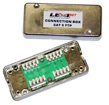 LEXI-Net Spojovací box zářezový, CAT 6 FTP