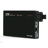 Media konvertor / převodník WDM CTC UNION, 1,25 Gbps, SM, SC simpl., 20km, 1310nm