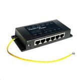 MHPower POE-PAN6-GB, Gigabitový stíněný 6-portový pasivní PoE panel