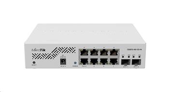 MikroTik Cloud Smart Switch CSS610-8G-2S+IN, 8x GLAN, 2x SFP+