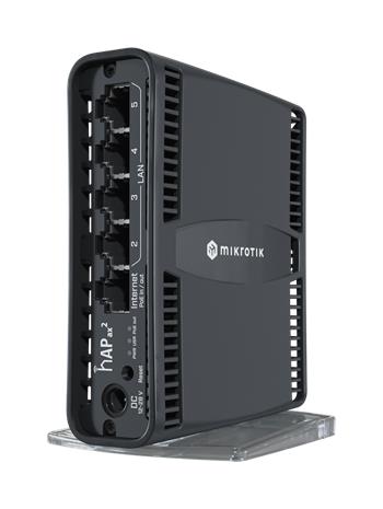 MikroTik hAP ax2, C52iG-5HaxD2HaxD-TC, 2.4 + 5 GHz