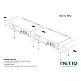 Montážní držák NETIO RM2 2x4C