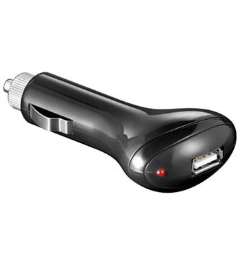 Napájecí 12/24V autoadaptér na USB, 1A