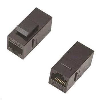 Panelová spojka, UTP, CAT5E, 2xRJ45, přímá