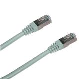 Patch cord FTP CAT5E 0.5m šedý