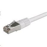 Patch cord SFTP CAT6a 0,5m šedý