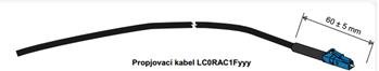 Pigtail AccuDry AW FLex, 1 vl., LC/PC, 50m