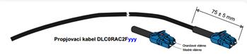 Pigtail AccuDry AW FLex, 2 vl., DLC/PC uniboot (5m - 90m)