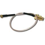 Pigtail MMCX male - RSMA female, 250 mm
