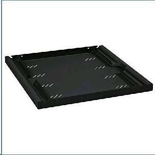 Police Triton s perforací 19", 1U, 650mm