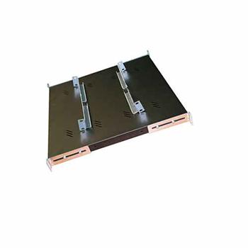 Police Triton s perforací 19", 1U, 750mm