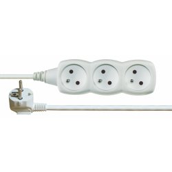 Prodlužovací kabel 230V/2m - 3 zásuvky