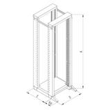 RACK Triton , 19", stojan 37U, 600x600mm