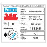 Samolepka Promat