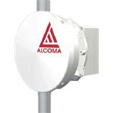 SDH mikrovlnný radioreléový spoj Alcoma AL10F 155Mbit/s