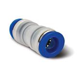 Spojka mikrotrubičky 12/8 mm, přímá s metalickou vložkou