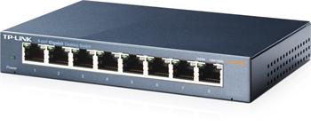 TP-LINK TL-SG108, switch 8x 10/100/1000Mbps