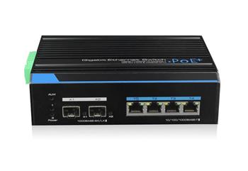 UTEPO UTP7304GE-POE(MS60) Industrial Gigabit PoE switch - 4x PoE, 2x SFP