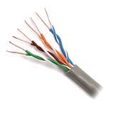 UTP drát CAT5E PVC, šedý