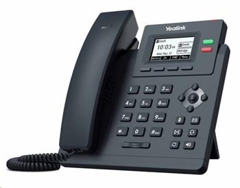 Yealink SIP-T31P IP tel., PoE, 2,3" 132x64 pod.LCD,2 pro.tl.
